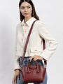 Claret Red Women's Shoulder Bag Magda MC212101230 008