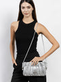 Silver Women's Messenger Bag Rosalie MC222103426 005