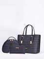 Black Shoulder Bag Makeup Bag and Wallet Combination Set Uma MC222990098 001